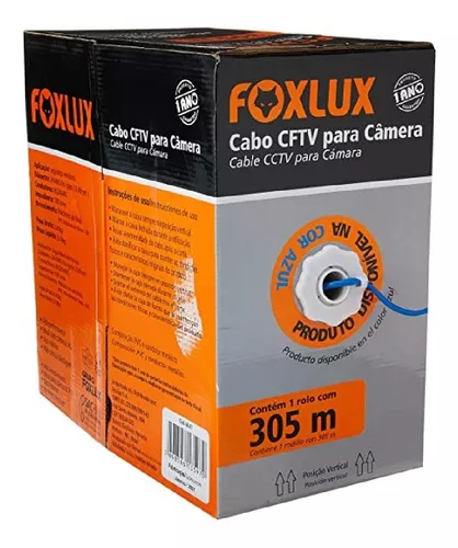 FIO P/INFORM.CFTV 8X25 AWG (0,45MM) FOXLUX M 305