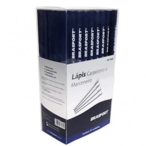 Lápis para Carpinteiro com 72 peças Brasfort 8262