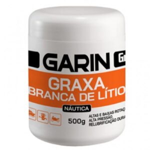 Graxa de Lítio Branca Pura Náutica Garim 500gr GBP-500