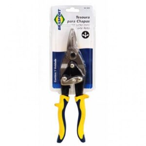 Tesoura de Funileiro para Corte Reto 10 Brasfort 8034