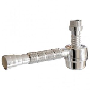 Sifão Sanfonado Fervedouro com Copo 4x1 Cromado -5275