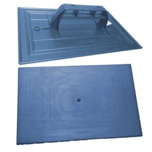 Desempenadeira PVC Injerest Lisa 18 x 30 Azul
