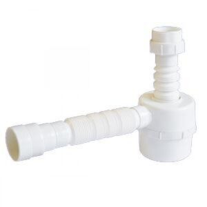 Sifão Sanfonado Tigre com Copo PVC 4x1