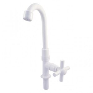 Torneira para Lavatório Bica Móvel ABS Hidropal Branco (5095) CM
