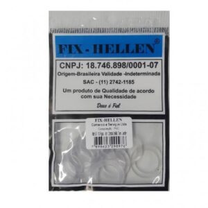 Arruela PVC para União de Torneira com 10 Fix-HELLEN