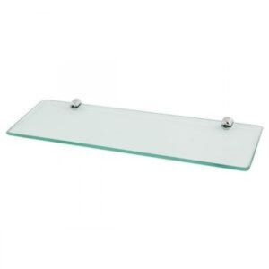 Prateleira de vidro 6 mm retangular 30 x 10 cm Hidrolar