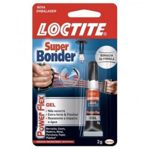 COLA INSTANTÂNEA SUPER BONDER FLEX GEL 02 gramas