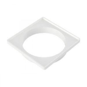 Porta grelha quadrada branca 10 cm Tigre
