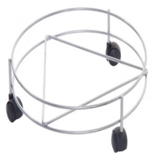 Suporte para botijão com rodízio MS Duler branco
