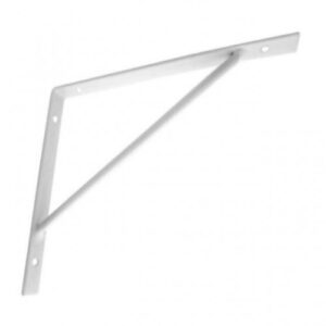 Suporte para prateleira japonês branco reforçado 20 cm