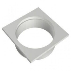Porta grelha (nova) quadrada para grelha redonda branca 10 cm Tigre peças