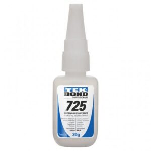 COLA INSTANTÂNEA TEKBOND 725 20 gramas BAIXA VISCOSIDADE