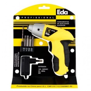 Parafusadeira Bateria 4.8V EDA Bivolt 9YG