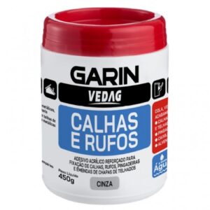 Veda Calha/Rufos Vedag 450 gramas Garin Cinza Pote (1775)