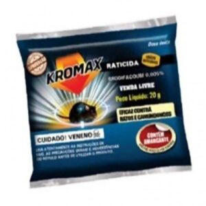 Mata Ratos Semente de Girassol 20g Kromax