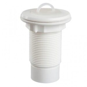 Válvula de tanque PVC branca Plasbohn V9 1 1/4