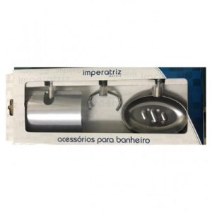 Kit para Banheiro Imperatriz 3 Peças