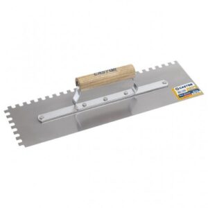 DESEMPENADEIRA AÇO DENTADA CASTOR 350 MM PRÁTICA 8 MM (511)