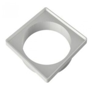 Porta grelha (nova) quadrada para grelha quadrada branca 15 cm Tigre