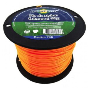 Fio Nylon para Cortar Grama Brasfort 1.8mm x com 1kg (338m) 7538