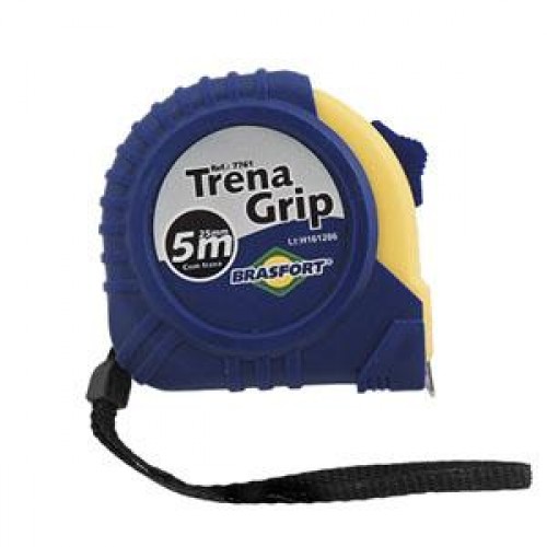 Trena Emborrachada Brasfort Grip 16mm por 5 Metros 7759