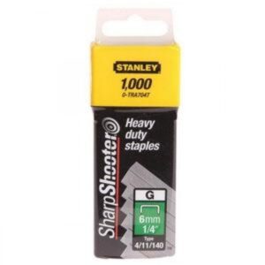 Grampos para Tapeceiro Stanley 704 para TR100 1/4 TRA704T