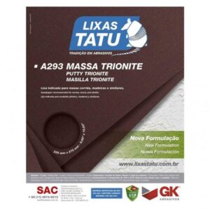 LIXA DE MASSA TATU GRÃO 180