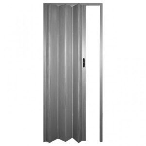 Porta sanfonada Perlex PVC 60x210 cm cinza