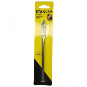 Broca Chata para Madeira Stanley B com 5/16 com Cartela