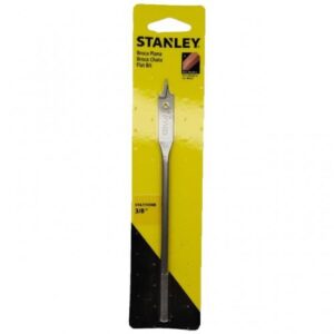 Broca Chata para Madeira Stanley C com 3/8 com Cartela