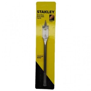 Broca Chata para Madeira Stanley E com 9/16 com Cartela