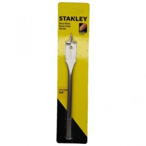 Broca Chata para Madeira Stanley F com 5/8 com Cartela