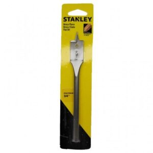 Broca Chata para Madeira Stanley G com 3/4 com Cartela
