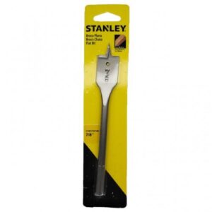 Broca Chata para Madeira Stanley H com 7/8 com Cartela