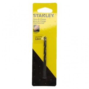 Broca 3 Pontas para Madeira Stanley 5mm Cartela STA55050C
