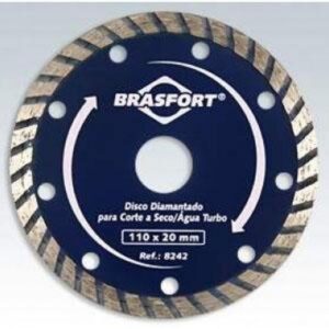 DISCO DIAMANTADO BRASFORT TURBO A SECO (8242)