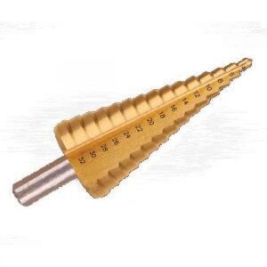 Broca de Aço Rápido Escalonada Disflex 4-20 com Titânio