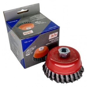 ESCOVA DE AÇO COPO DISFLEX TRANCADO 4 (32023)