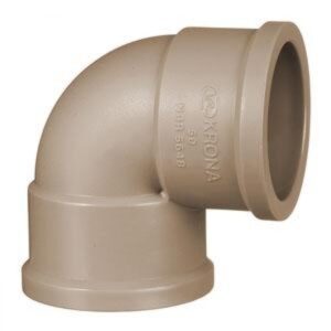 Cotovelo Marrom AMANCO LL 90 x 50mm