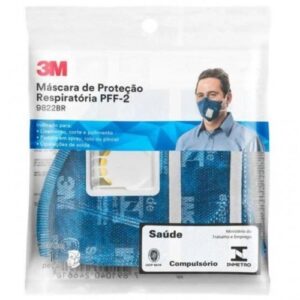 Máscaras Descartáveis 3M 9822 P2 com Válvula