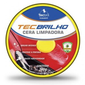 CERA LIMPADORA TEC BRILHO 200 GRAMAS