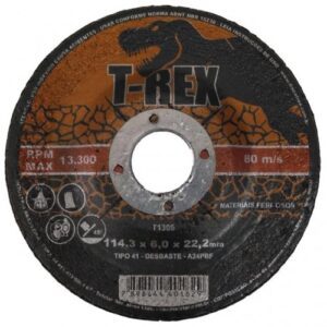 DISCO DE DESBASTE T-REX 4.5 X 7/8