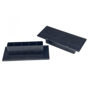 Desempenadeira PVC Emave Lisa 07 x 16 Preta