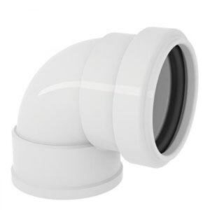 Cotovelo de Esgoto TIGRE 90 x 40mm com Anel