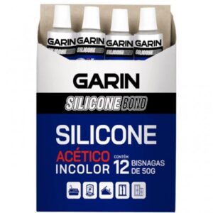 COLA DE SILICONE 50 gramas GARIN SEM COLMEIA INCOLOR