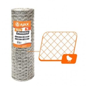 Tela para Pintinho 1xBWG24 por 1,50 por 50 Metros Ajax