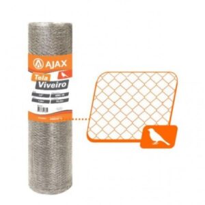 Tela para Viveiro 1/2xBWG26 por 0,60 por 50 Metros Ajax