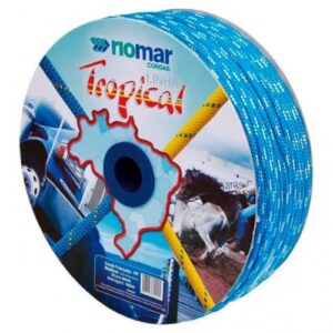 CORDA POLIPROPILENO TRANÇADO RIOMAR 05 mm x 250 metros MULTICOR TROPICAL