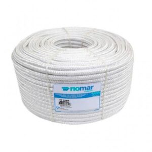 Corda Polipropileno Trançada Riomar Branca 03,0 mm x 277 m