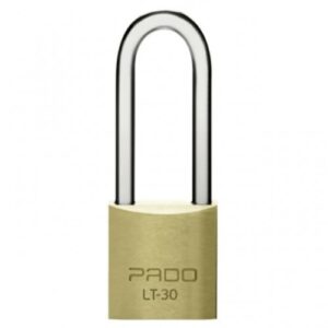Cadeado longo, marca Pado, 30/50 milímetros.